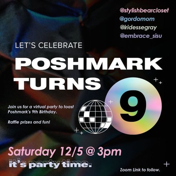 Poshmark Turns 9! Join us to celebrate Virtually!